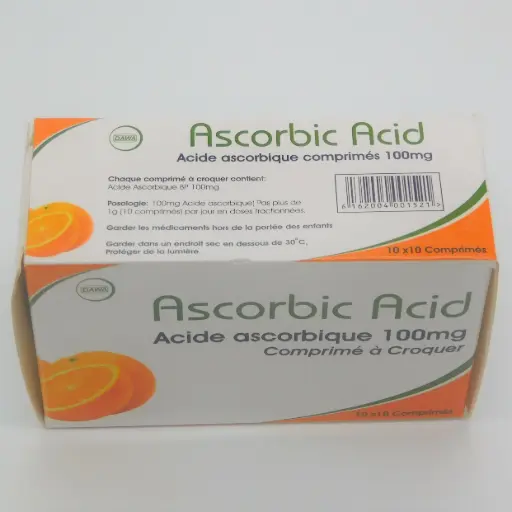 Ascorbic Acid 100mg Tablets (Dawa)
