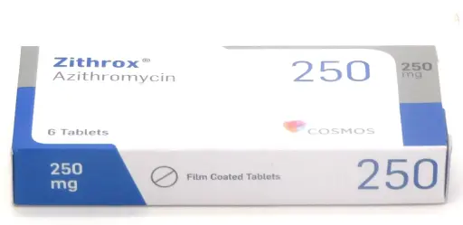 Azithromycin 250mg Tablets (Zithrox)