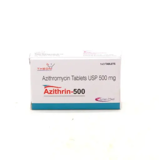 Azithromycin 500mg Tablets (Azithrin-500)