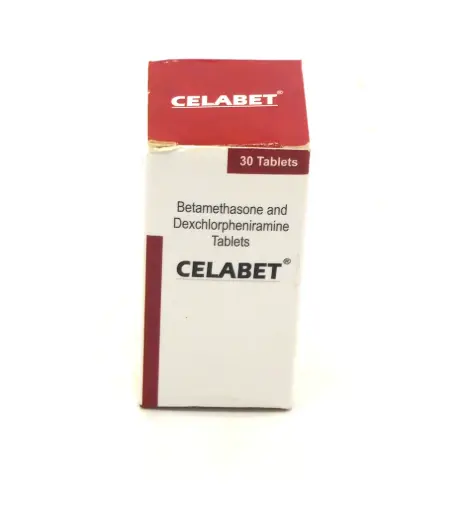 Betamethasone/Dexchlorpheniramine 0.25mg/2mg Tablets (Celabet)