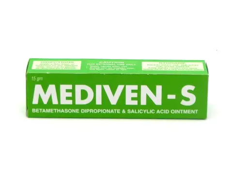 Betamethasone/Salicylic Acid Ointment 15g (Mediven-S)