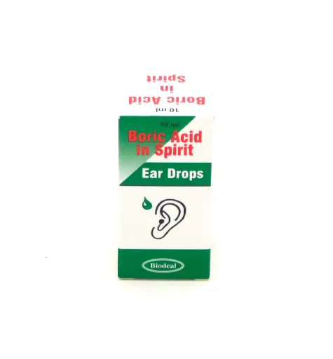 Boric Acid Ear Drops 10ml (Biodeal)