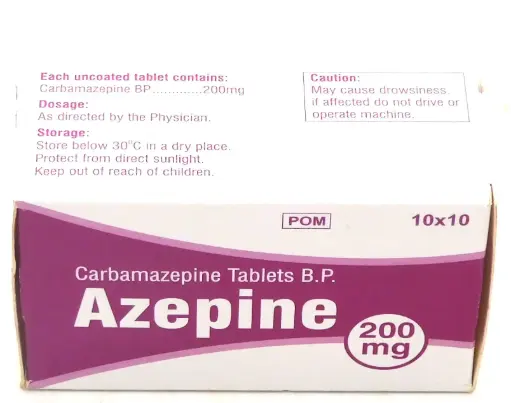 Carbamazepine 200mg Tablets (Azepine)