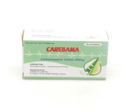 Carbamazepine 200mg Tablets (Carebama)
