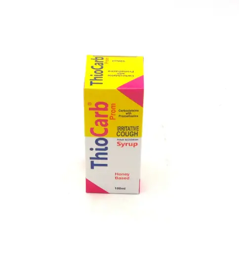 Carbocisteine/Promethazine Hcl 100mg/2.5mg Syrup 100ml (Thiocarb)