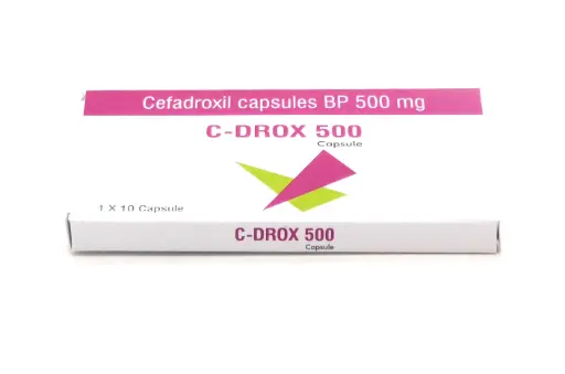 Cefadroxil 500mg Capsules (C-Drox 500)