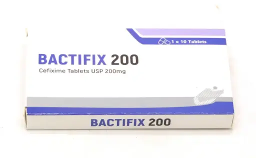 Cefixime 200mg Tablets (Bactifix 200)