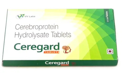Cerebroprotein Hydrolysate 90mg Tablets (Ceregard)