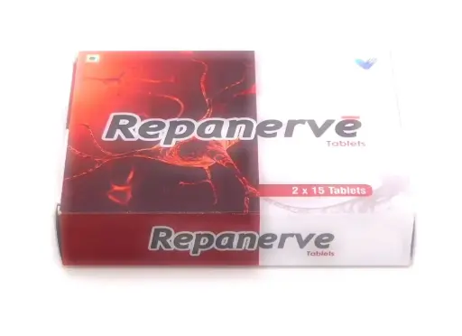 Cerebroprotein/Methyl cobalamin/Biotin/Folic Acid /Pyridoxine Hydrochloride/Zinc (Repanerve) 