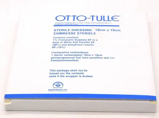 Chlorhexidine Gauze 10cmx10cm (Otto-Tulle)