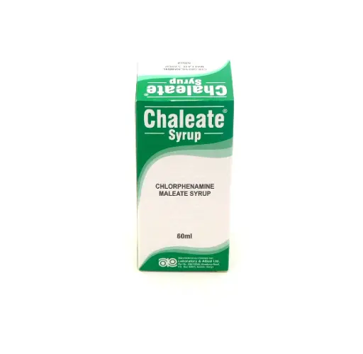 Chlorpheniramine 2mg/5ml Syrup 60ml (Chaleate)