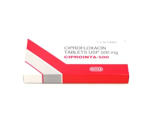Ciprofloxacin 500mg Tablets (Ciprointa)
