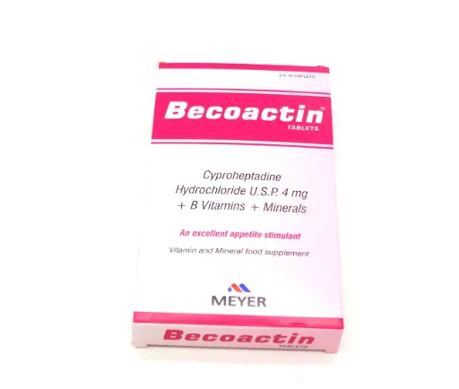 Cyproheptadine Hcl 4mg Caplets (Becoactin)