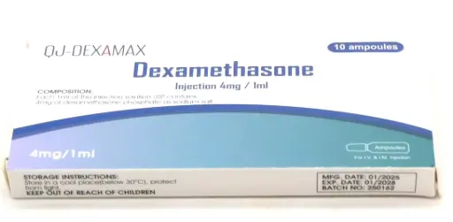 Dexamethasone Injection 4mg (Qj-Dexamax)