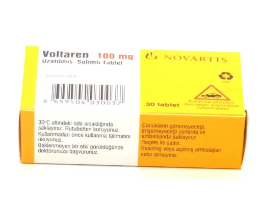 Diclofenac Sodium 100mg Tablets (Voltaren Retard)