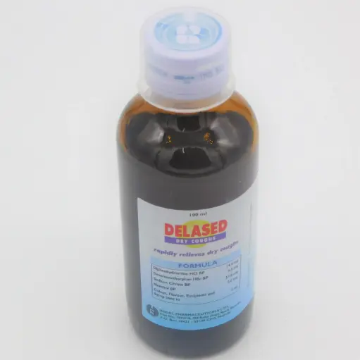 Dry Cough Syrup 100ml (Delased)
