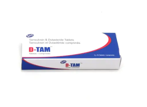 Dutasteride/Tamsulosin 0.5/0.4mg Tablets (D-tam)