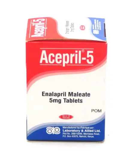 Enalapril 5mg Tablets (Acepril)