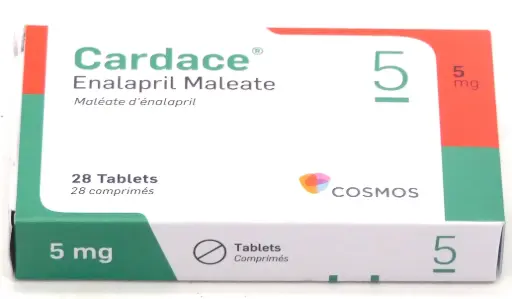 Enalapril 5mg Tablets (Cardace) 