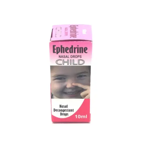 Ephedrine Paediatric Nasal Drops 10ml (Ephedrine)