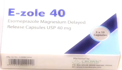 Esomeprazole 40mg Capsules (E-zole 40)