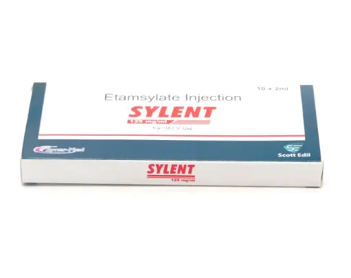 Etamsylate 125mg/ml Injection Ampoule (Sylent)