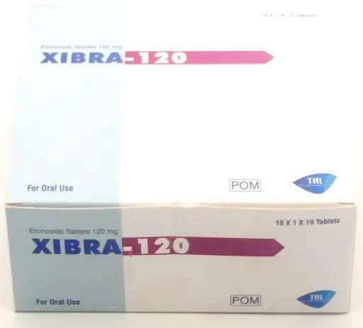 Etoricoxib 120mg Tablets (Xibra)