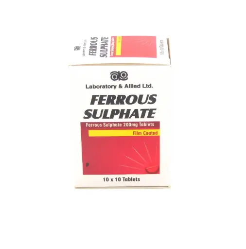 Ferrous Sulphate 200mg Tablets (Lab and Allied)