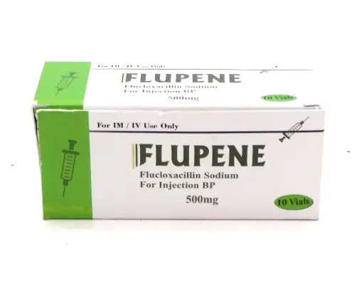 Flucloxacillin 500mg Injection Vial (Flupene)