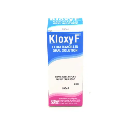 Flucloxacillin Suspension 100ml (Kloxy F)