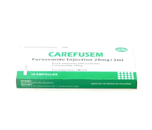 Furosemide 20mg/2ml Injection (Carefusem)