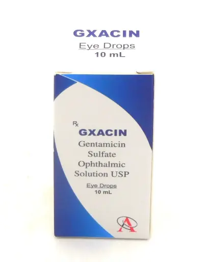 Gentamycin Eye/Ear Drops 5ml (Gxacin)