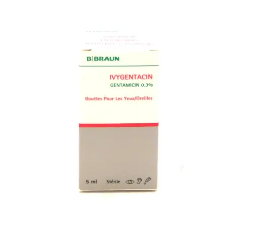 Gentamycin Eye/Ear Drops 5ml (Ivygentacin) 