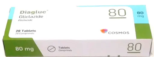 Gliclazide 80mg Tablets (Diagluc)