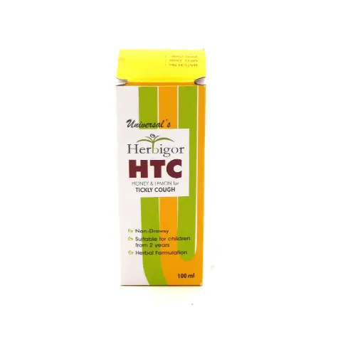 Honey & Lemon Cough Syrup 100ml (Herbigor HTC)
