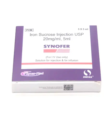 Iron Sucrose Injection (Synofer) 