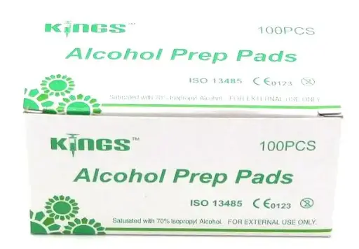 Isopropyl Alcohol 70% Swabs (Kings)