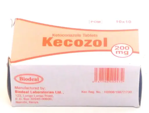 Ketoconazole 200mg Tablets (Kecozol)