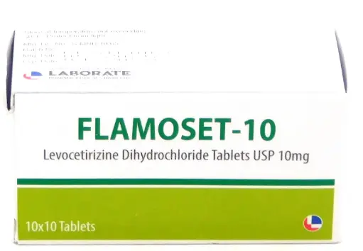 Levocetrizine 10mg Tablets (Flamoset)