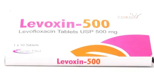 Levofloxacin 500mg Tablets (Levoxin)