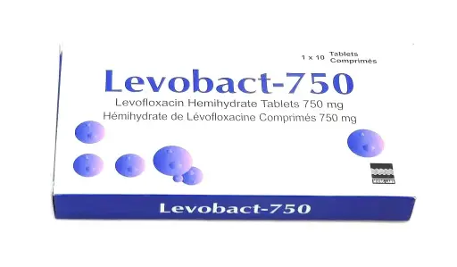 Levofloxacin 750mg Tablets (Levobact)