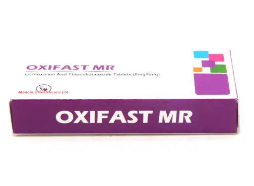 Lornoxicam/Thiocolchicoside 8/8mg Tablets (Oxifast MR)