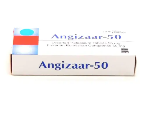 Losartan 50mg Tablets (Angizaar)