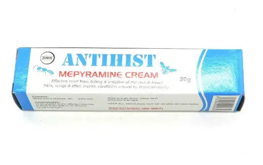 Mepyramine 2% Antihistamine Cream 20g (Antihist)