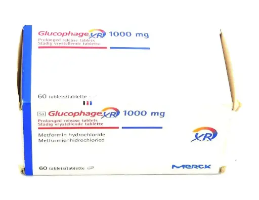 Metformin 1000mg Tablets (Glucophage XR)
