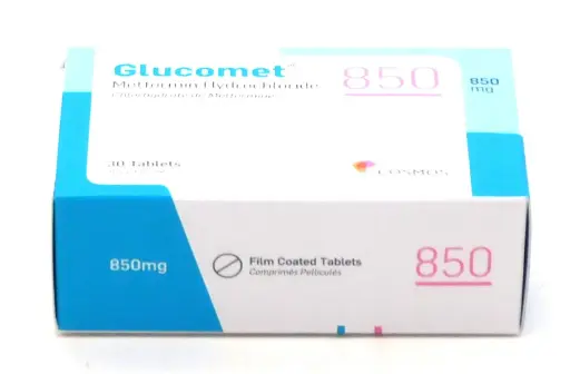 Metformin 850mg Tablets (Glucomet)