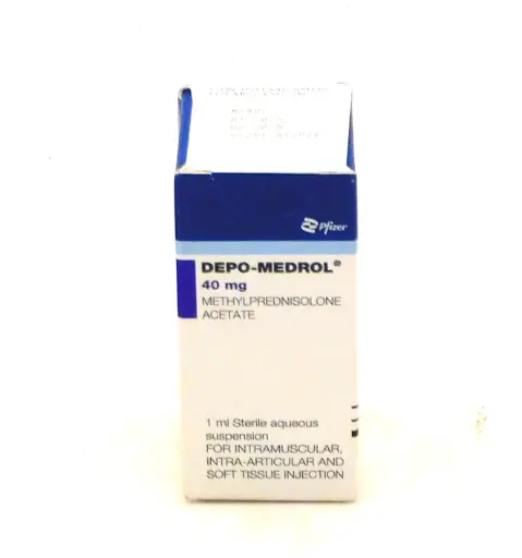Methylprednisolone Acetate 40mg/ml 5ml Injection (Depo Medrol)