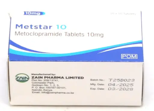 Metoclopramide 10mg Blister Tablets (Metstar)