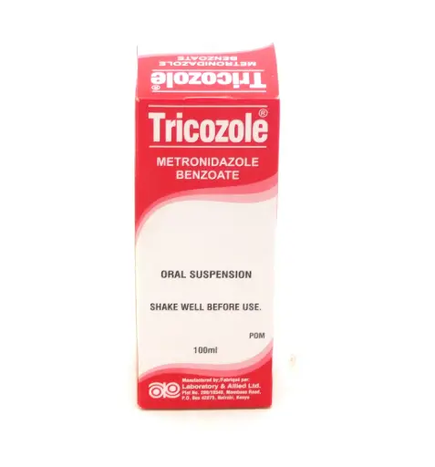 Metronidazole 100ml Suspension (Tricozole)