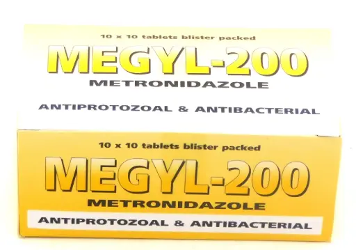 Metronidazole 200mg Tablets Blister (Megyl-200)